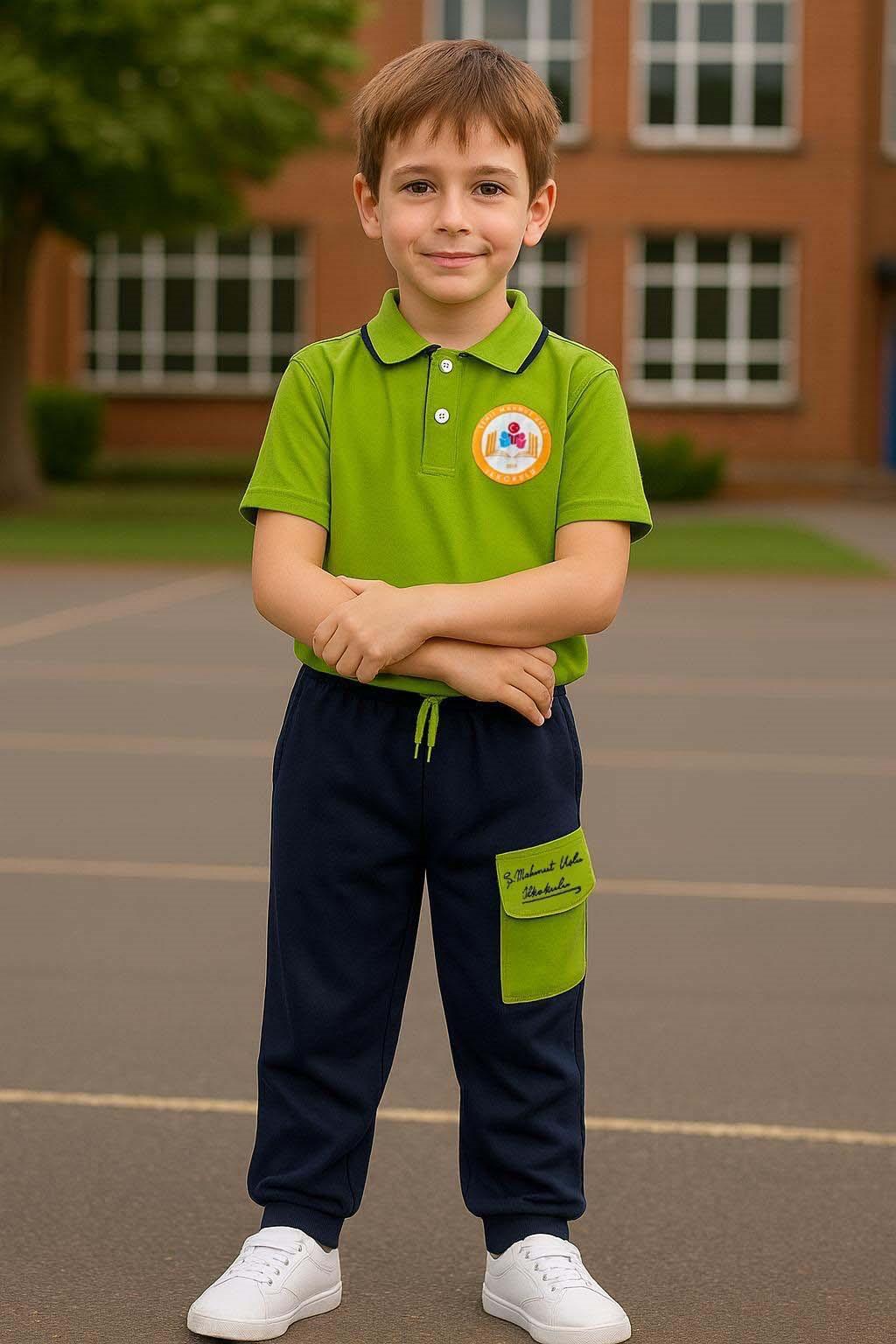 ŞEHİT MAHMUT İLKOKULU USLU POLO YAKA KISA KOL - Görsel 7